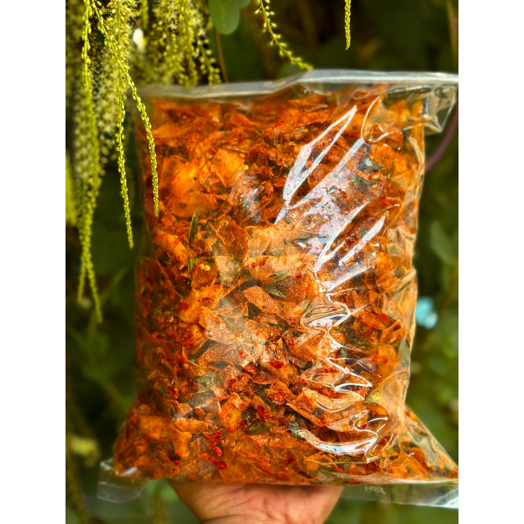 

KERIPIK KRIWIL / KERIPIK SINGKONG PEDAS DAUN JERUK 500GR