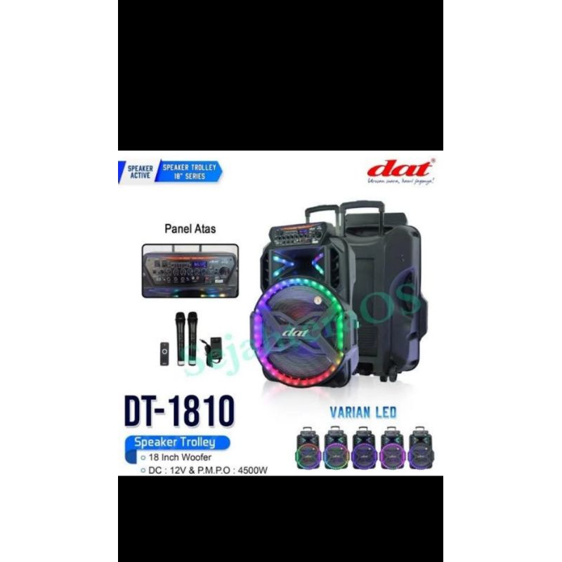speaker trolley dat 18 inch dt 1810