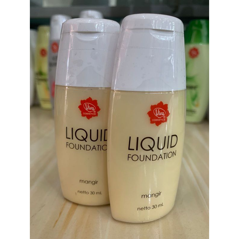 Viva Liquid Foundation Mangir 3pcs #30ml