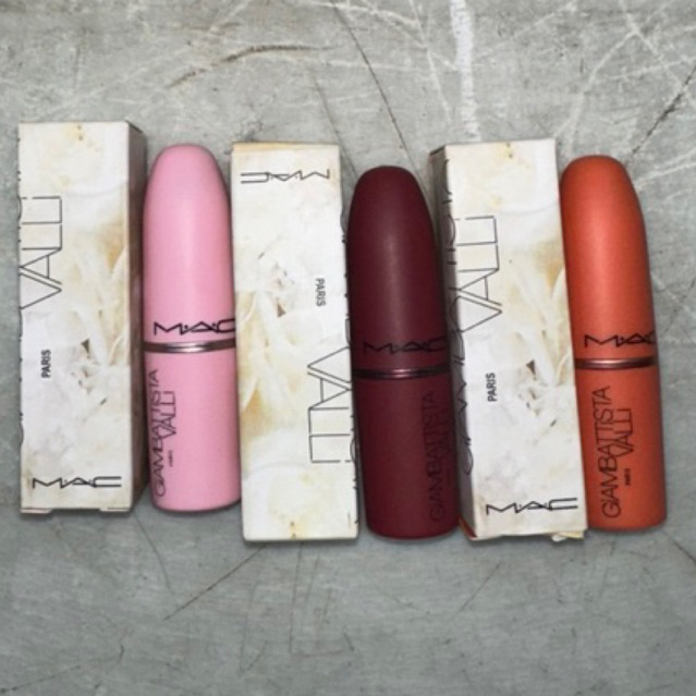 MAC GIAMBATTISTA VALLI LIPSTIK / LIPSTIK MAC MATTE TAHAN LAMA