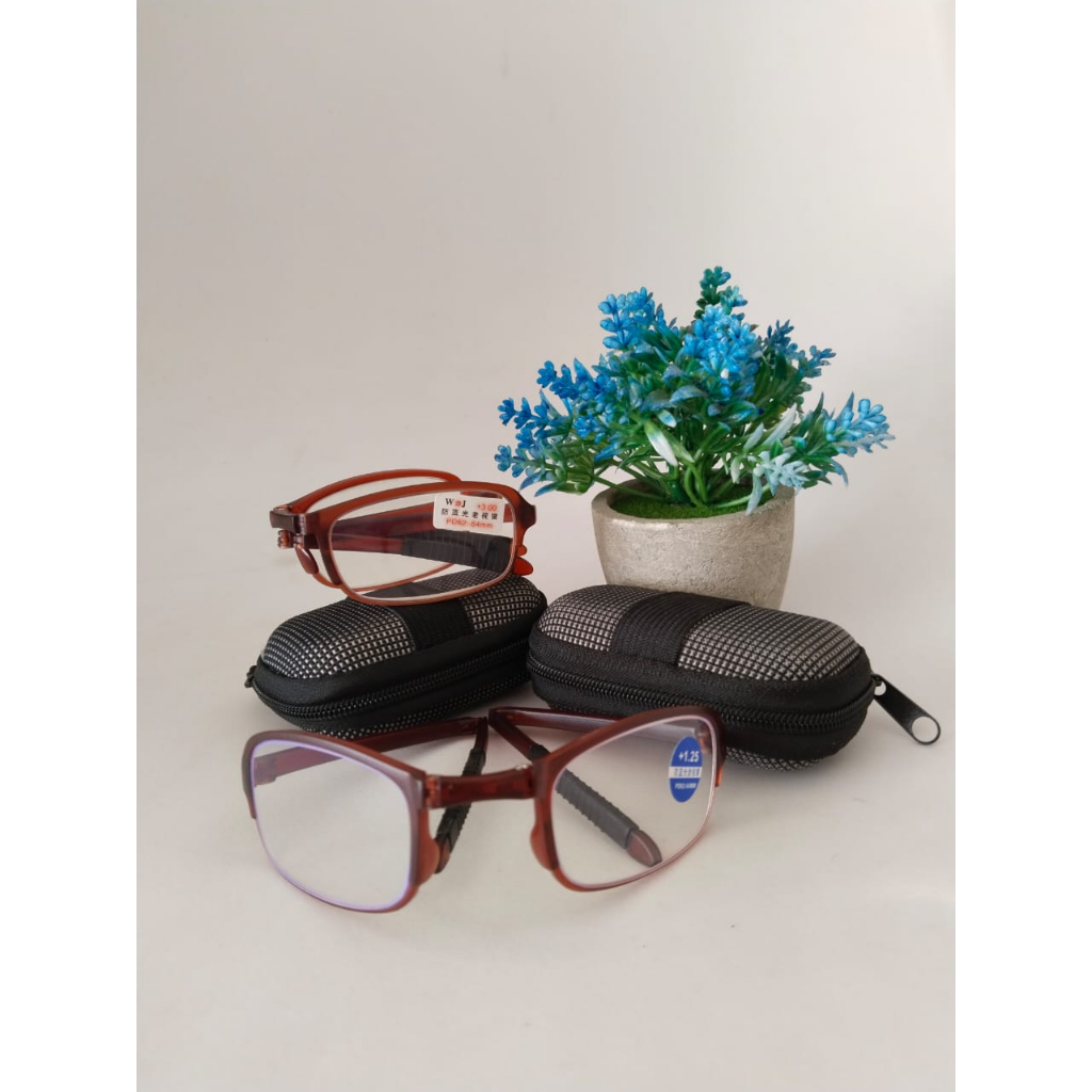 kacamata plus baca lipat