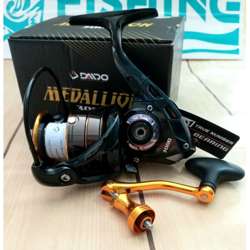 REEL SPINNING DAIDO MEDALLION POWER HANDLE 3000