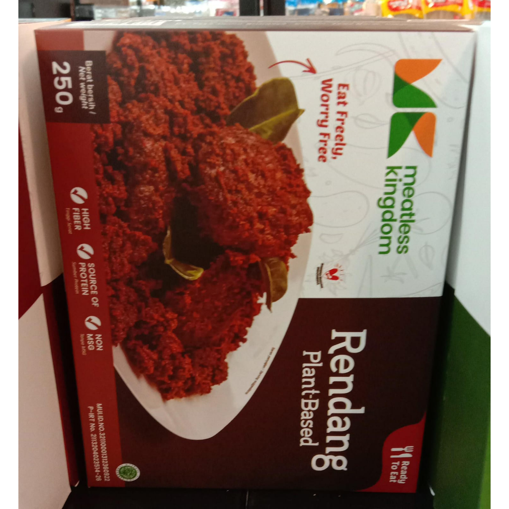 

Meatless Kingdom Rendang plant based 150g