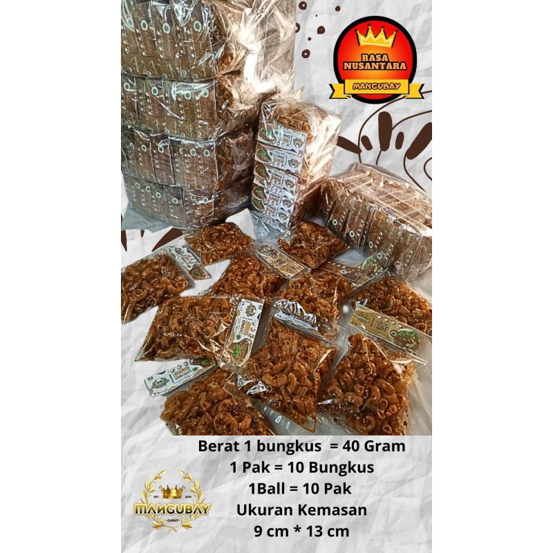 

Makaroni Mangubay 10 Bungkus 320gram