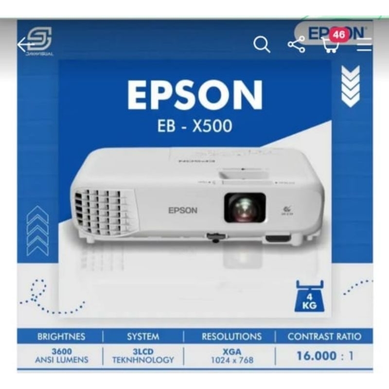 epson EB X-500