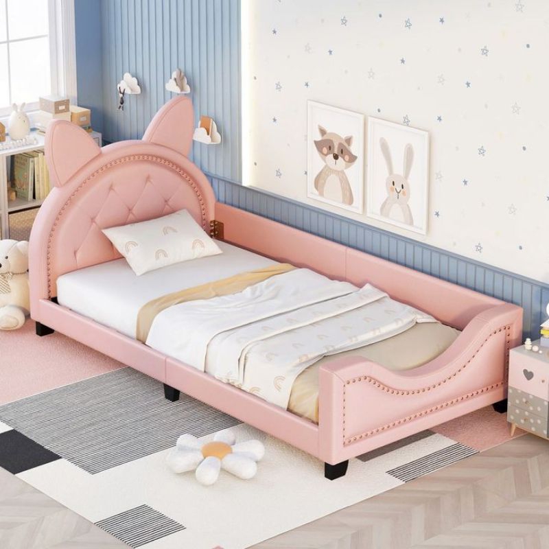 tempat tidur anak perempuan karakter / ranjang anak / kasur anak