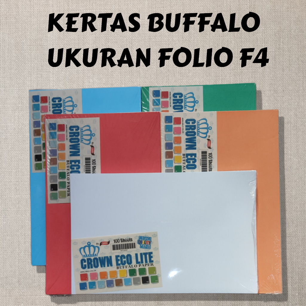 

COVER BUFFALO POLOS UKURAN FOLIO ( 1 PAK ISI 100 LEMBAR )