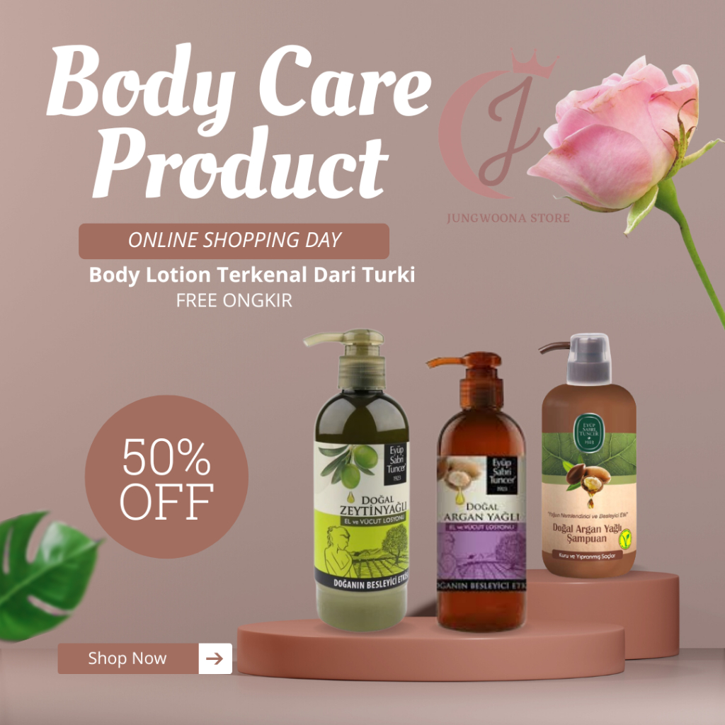 PROMO BEST SELLER Hand Body Lotion Turki Eyup Sabri Tuncer Dogal Zeytinyagli 250ml Original