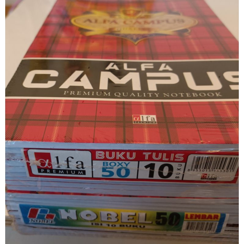 

Buku boxy kampus isi 50lbr harga satun (1pcs)
