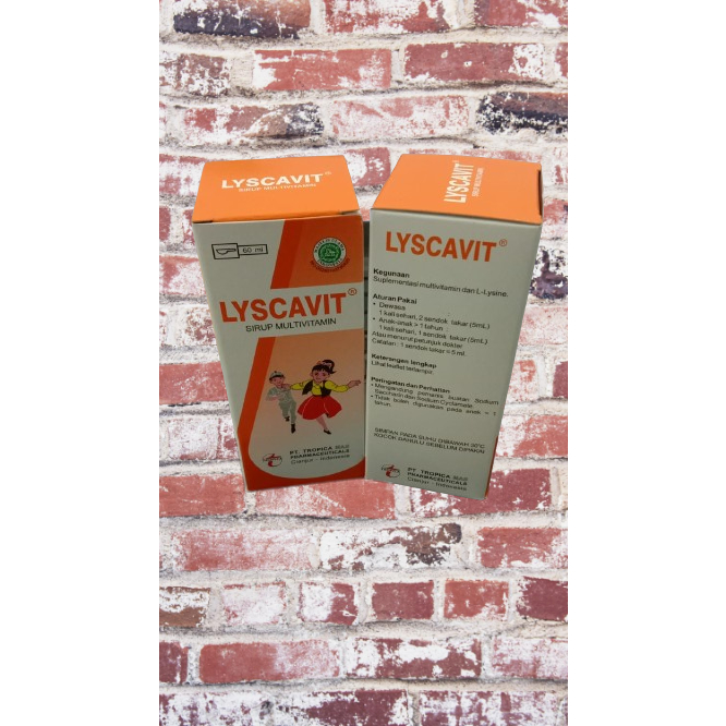 LYSCAVIT SIRUP 60ML MULTIVITAMIN