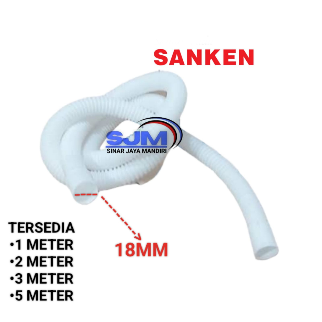 Selang Masuk Air Mesin Cuci Sanken / Selang Inlet Mesin Cuci Sanken 2 Tabung