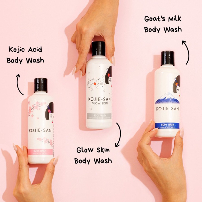 Kojie San Body Wash 250ml BPOM - Sabun Mandi Cair Kojie-San