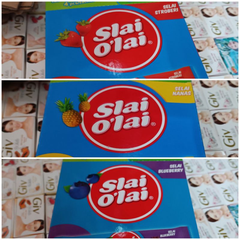 

biskuit slai olai 1 box isi 10 pcs slai o'lai @32grm
