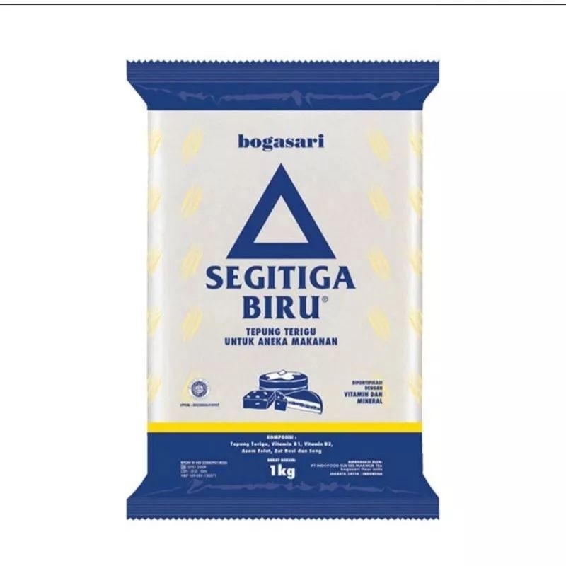 

Terigu segitiga biru 1kg (dapat 2kg)