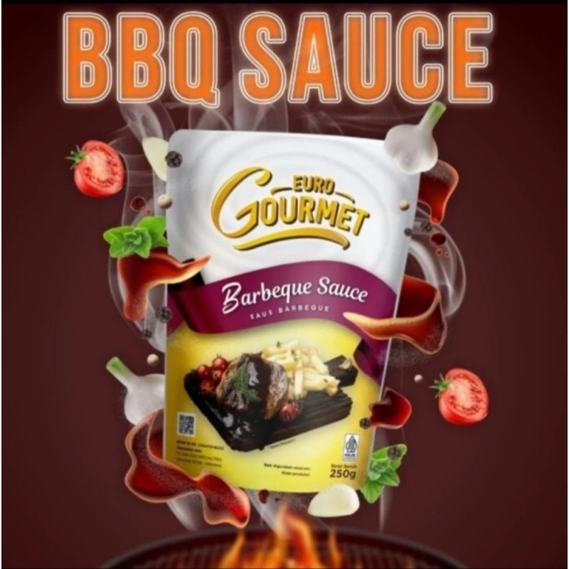 

Euro Gourmet BBQ 250gr Saus Barbeque