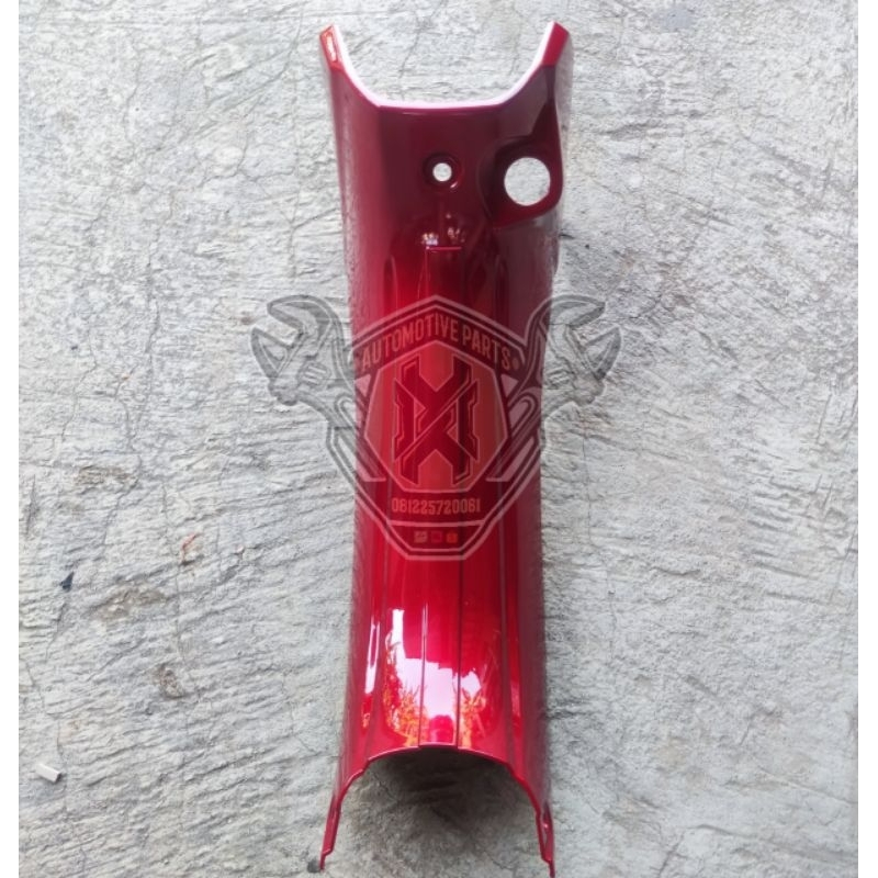 LEG SHIELD LEKSIL DEK TENGAH YAMAHA ALFA ALFA CHAMP ALFA 2 MERAH MAROON