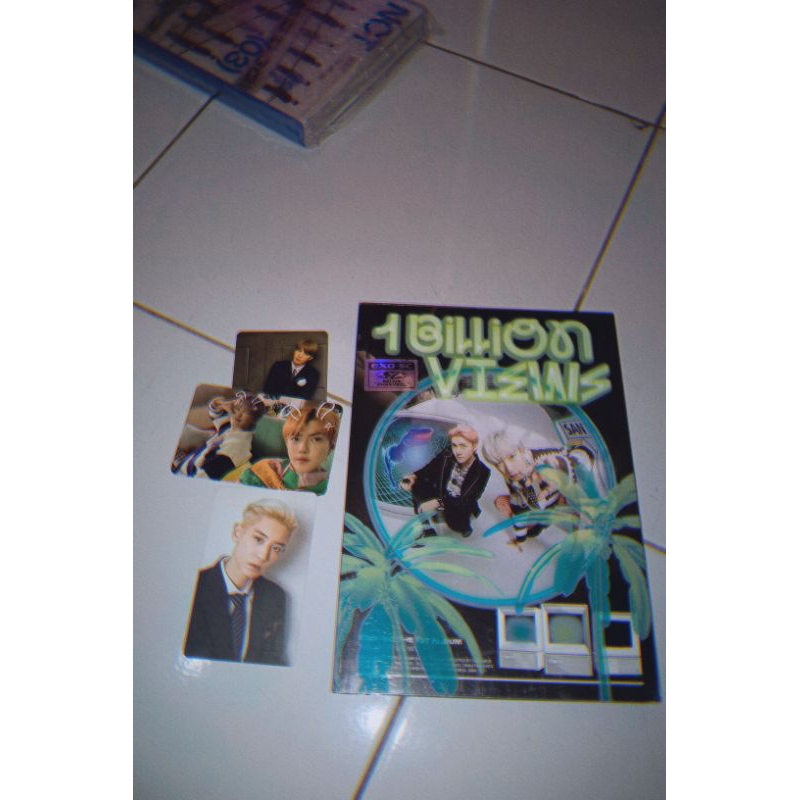 Album only exo sc 1 billion views paradise ver + photocard unit sehun chanyeol