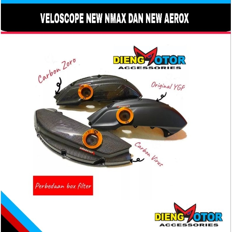 Veloscope New nmax 2020 dan new aerox 2021