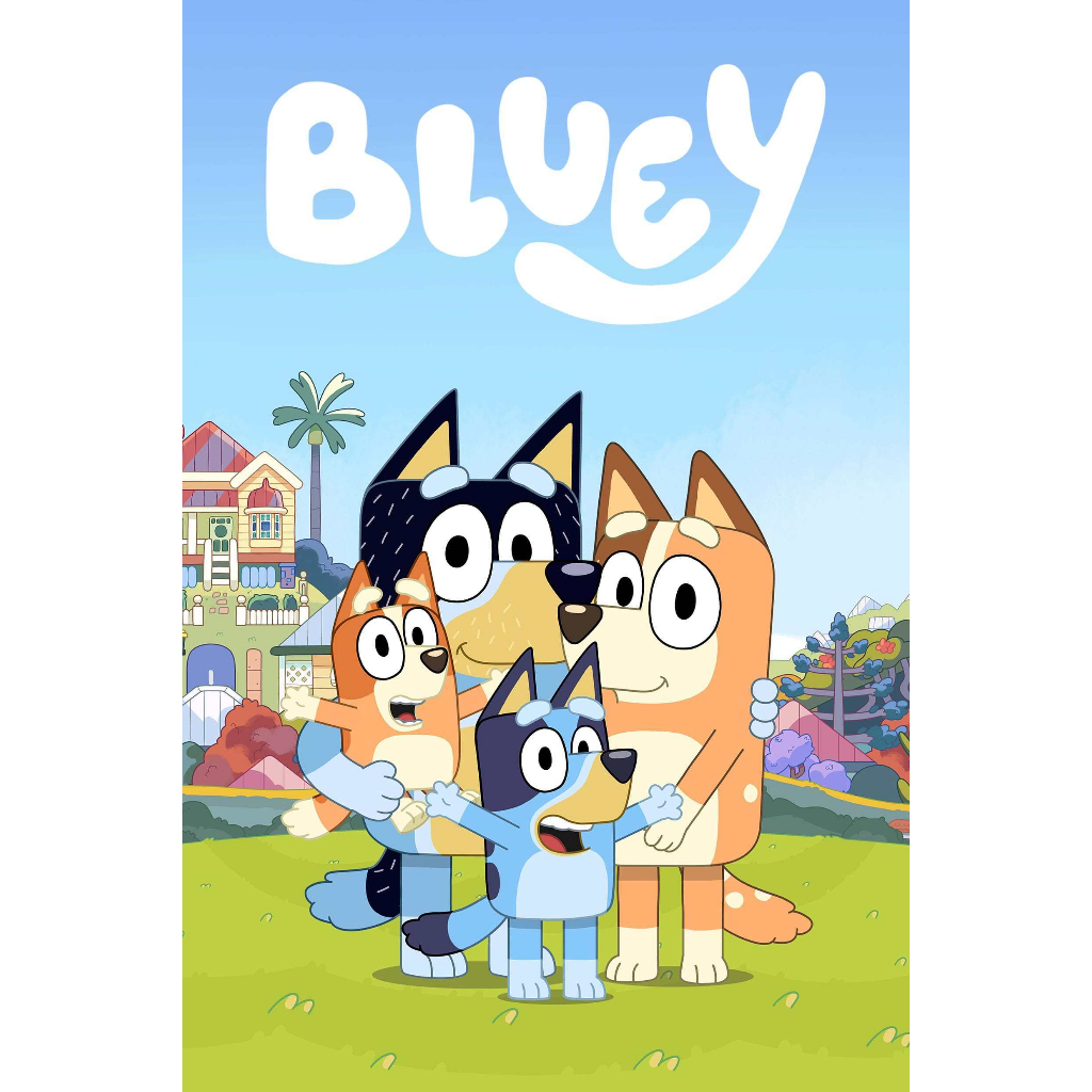 DVD Serial Bluey Season 1-3 Complete
