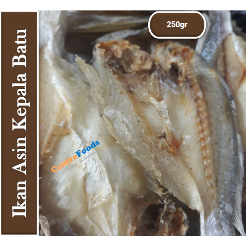 

Ikan Samge Kepala Batu Belah Asin - Ikan Asin Fresh | 250gr [ Harga Per 0.25 Kg ]