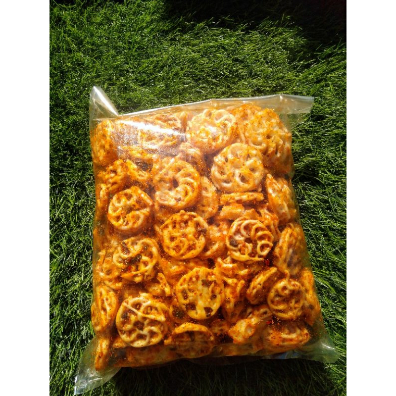 

kerupuk pedo pedas viral (500 gr) extra daun jeruk