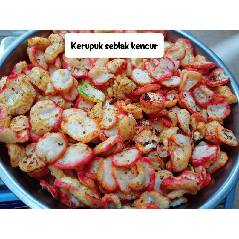

Kerupuk seblak 500Gram / kerupuk seblak kencur / kerupuk seblak pedas / kerupuk seblak viral