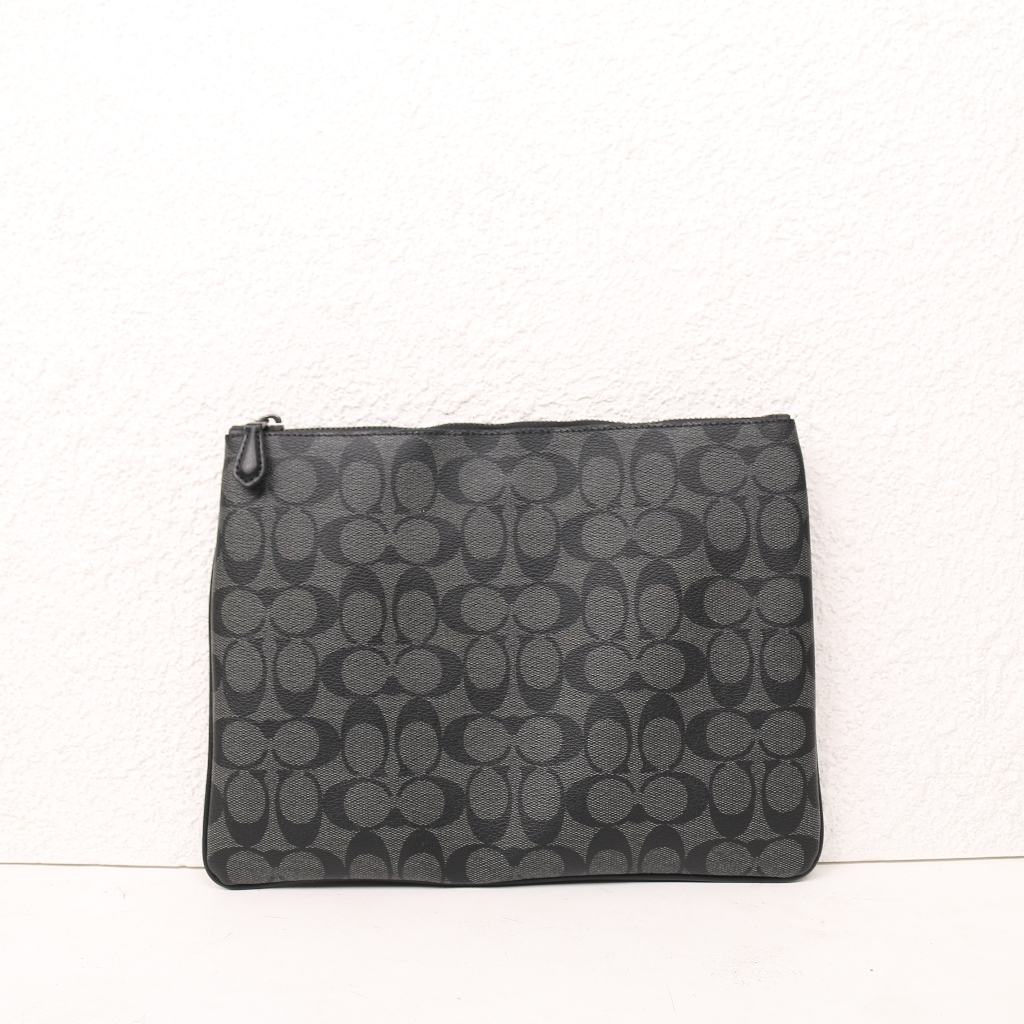 Dompet Pria Coach Signature Pouch Clutch Men