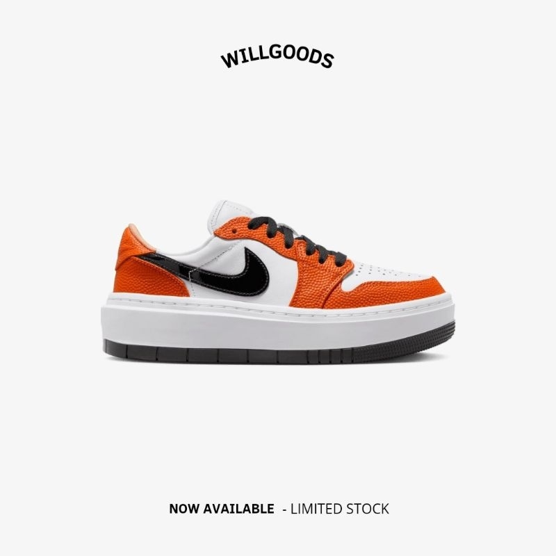Nike Air Jordan 1 Elevate Brilliant Orange Women Original Resmi BNIB