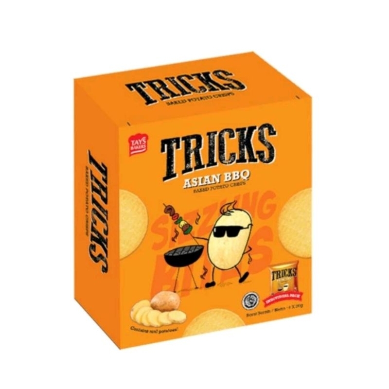 

Potato Tricks Asian BBQ Baked Crisps 1 Box 10pcs