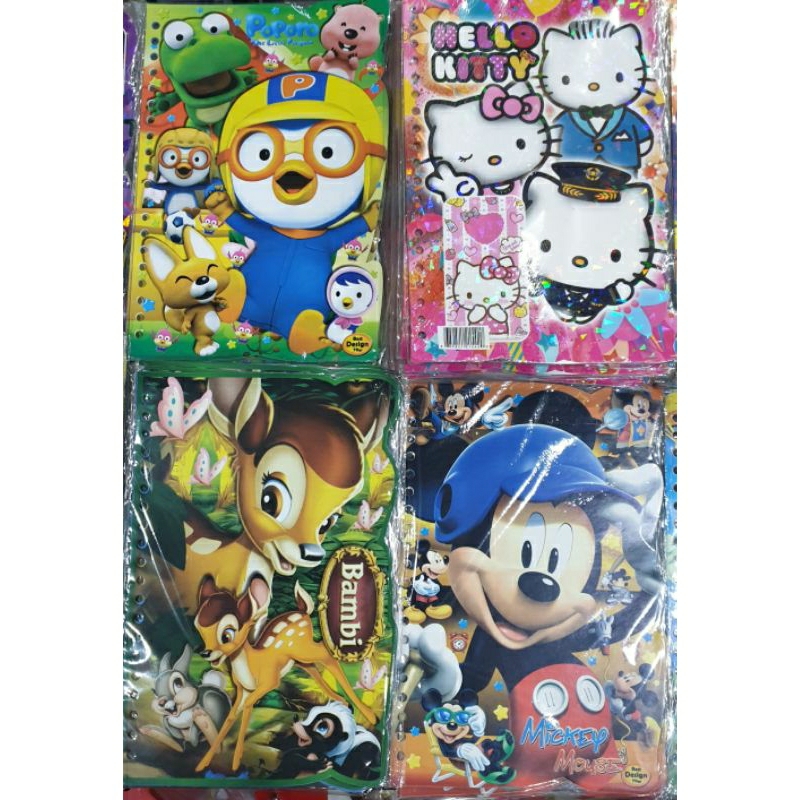 

Loose Leaf Gambar Karakter - Kertas File / Isi File / Isi Binder Anak Tsum Pony Princess Boboiboy