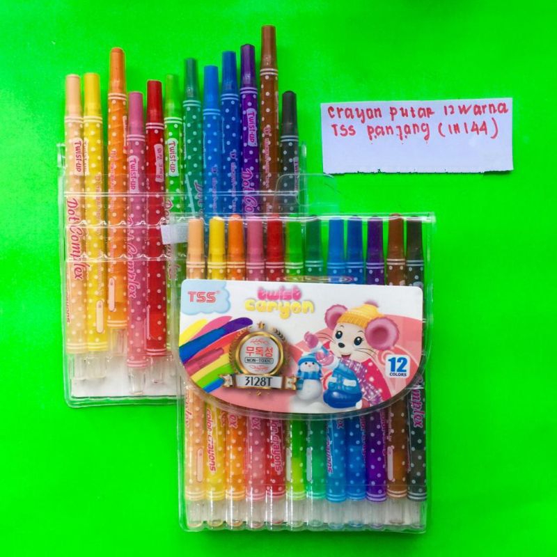 

Krayon Putar Character Panjang/ U: 17 X 13,3 X 1 CM