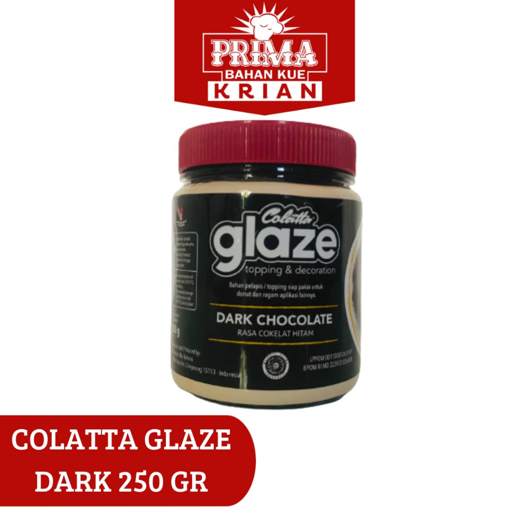 

COLATTA GLAZE DARK 250GR