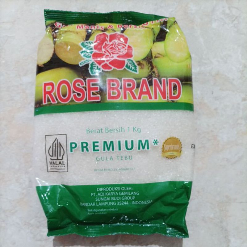 

Gula Pasir Rose Brand Hijau 1 Kg