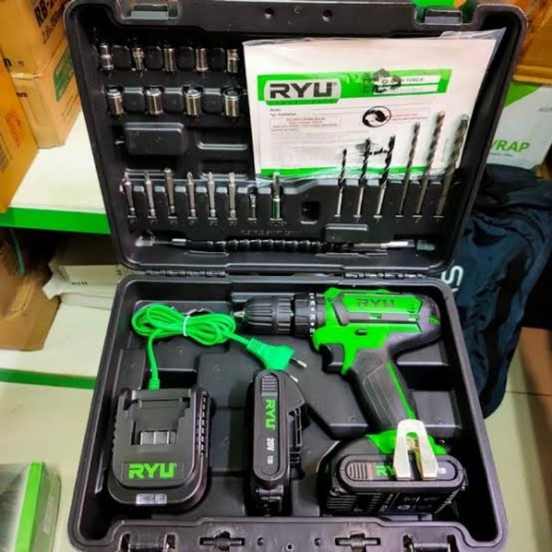 RYU Mesin Bor Baterai/Cordless Impact Drill 20V (RCI 20V) Termurah