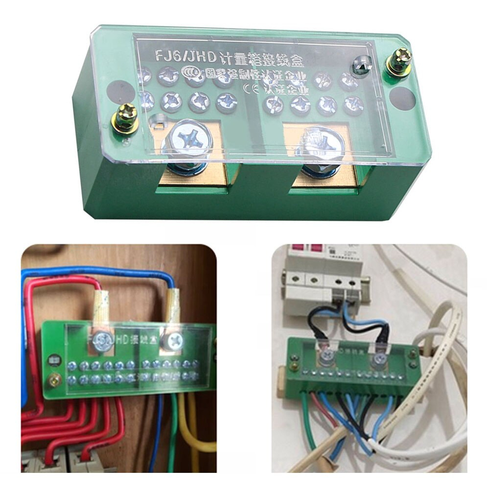 2 IN 4/8 Out Konektor Terminal Box Kotak Distribusi Terminal Kabel Wire Connector Distribution Box