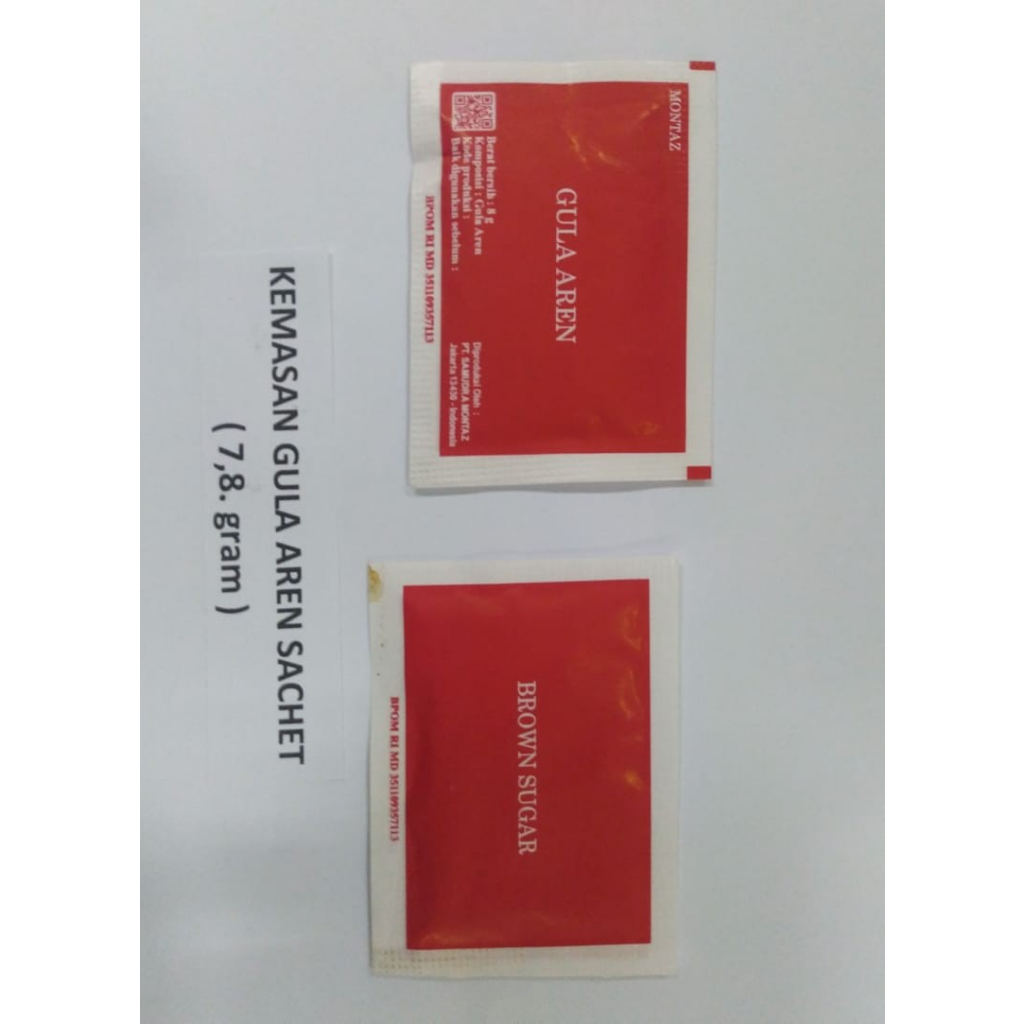 

SM GULA AREN/BROWN SUGAR SACHET ECER 50PCS,HIGENIS&PRAKTIS,CAFFE,RESTO