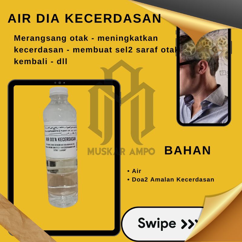 

Air Doa Kecerdasan Untuk Semua Umur - Muskar Ampo