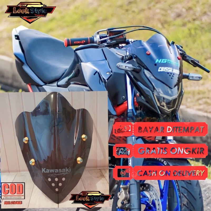 VISOR NEW CB 150 R MODEL NINJA R