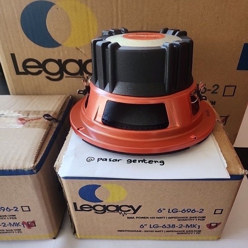 speaker 6in ORI LEGACY LG 638 2 6inch 6" LEGACY ENERCY ORI ACR 50w 100w 2 4 8 ohm