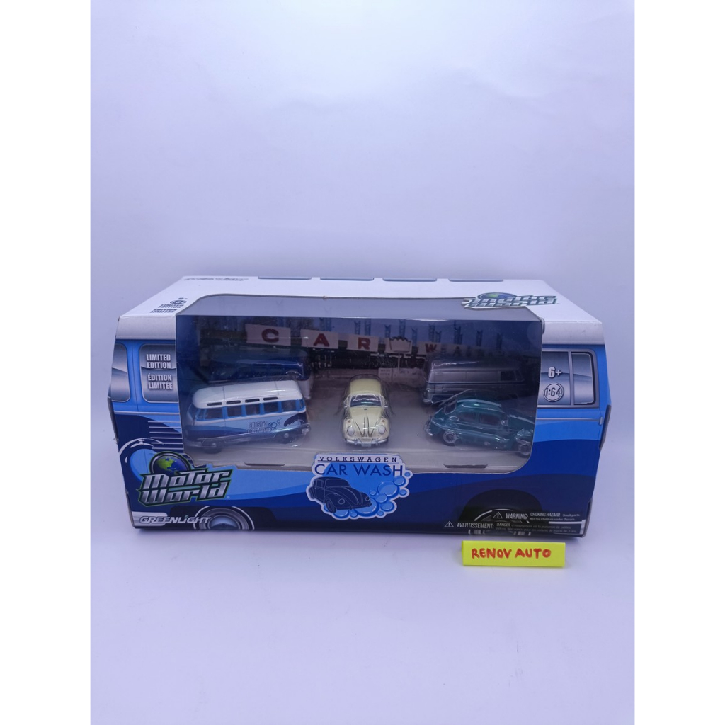 Greenlight Volkswagen Car Wash Giftpack