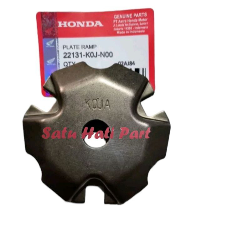 Plat Tahanan Rumah Roller Genio, Beat Fi 2020 Scoopy Fi 2020, Beat Street