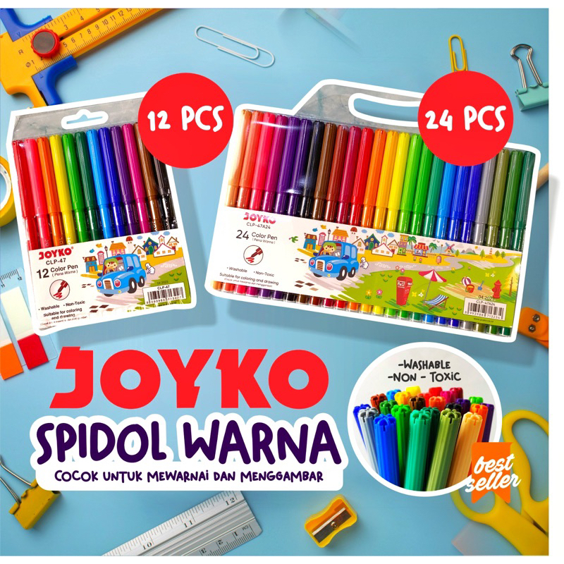 

COLOR PEN / SPIDOL WARNA /COLOR BRUSH PEN / PENA KUAS / PENA JOYKO