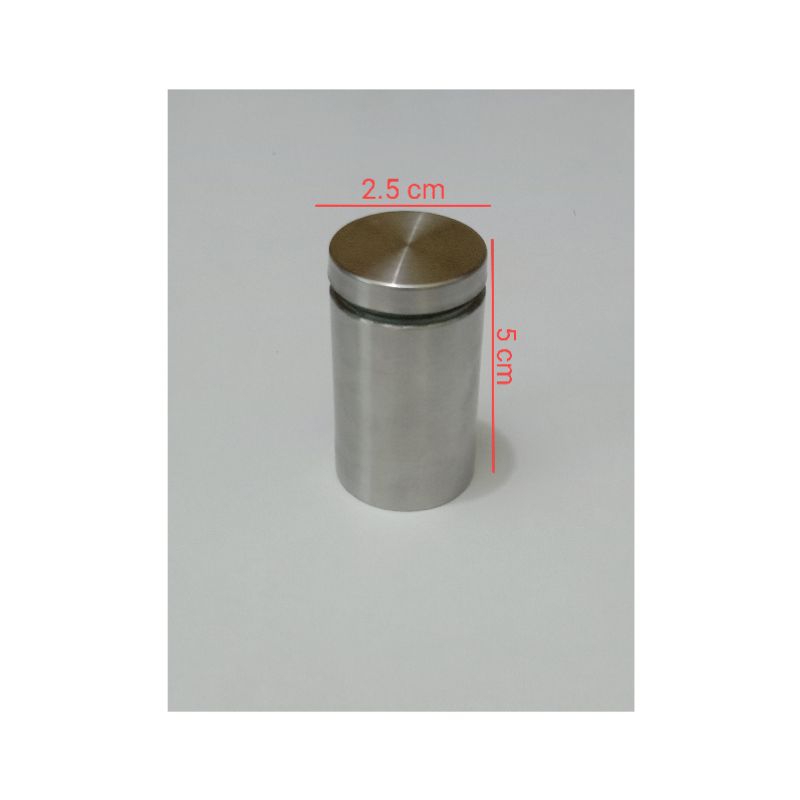 PEN IKLAN 25 x 50 Stainless Steel / SIGNBOARD / BAUT AKRILIK Type 201