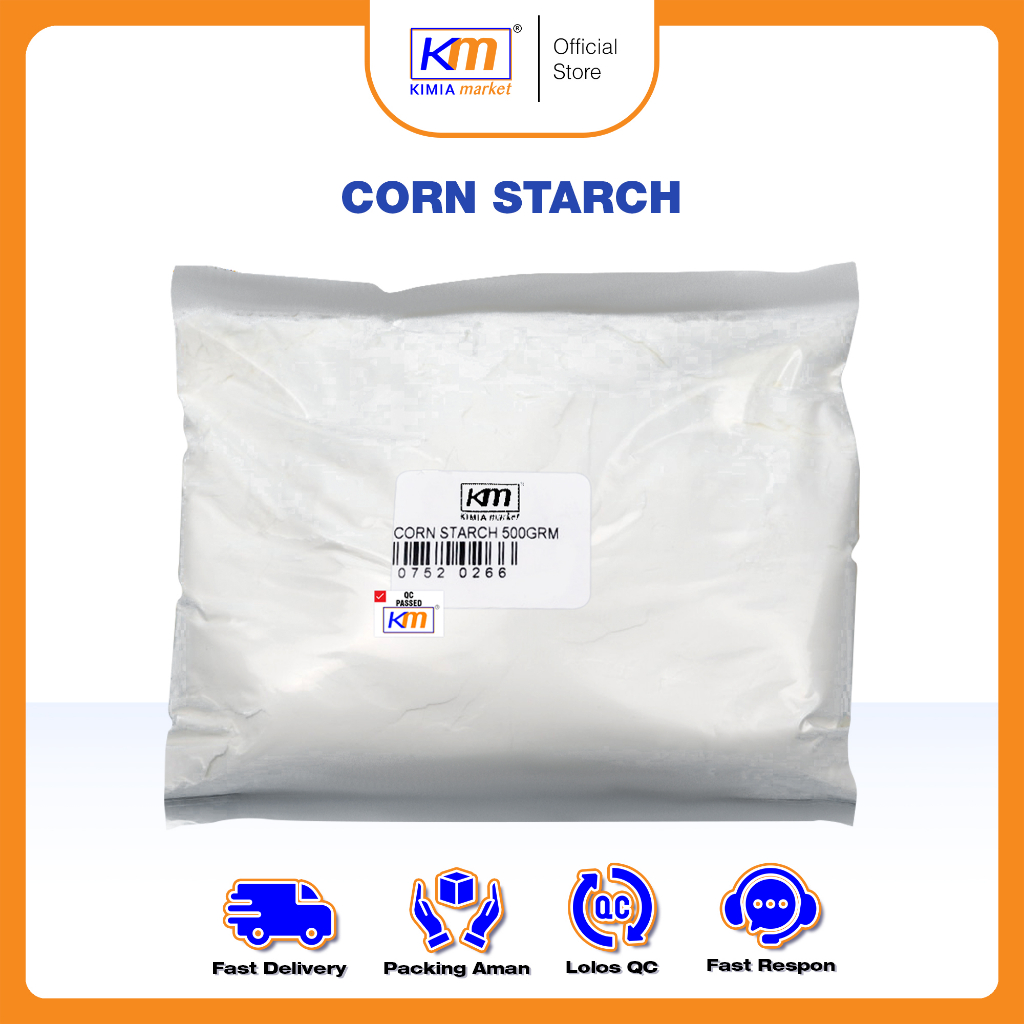 

Corn Starch / Pati 500gr / Tepung Jagung / Tepung Jagung Makanan / Pati Halal / Serbaguna