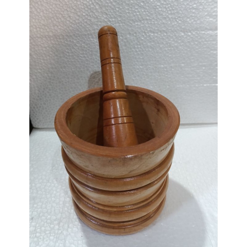 Lesung kayu + uluk kayu