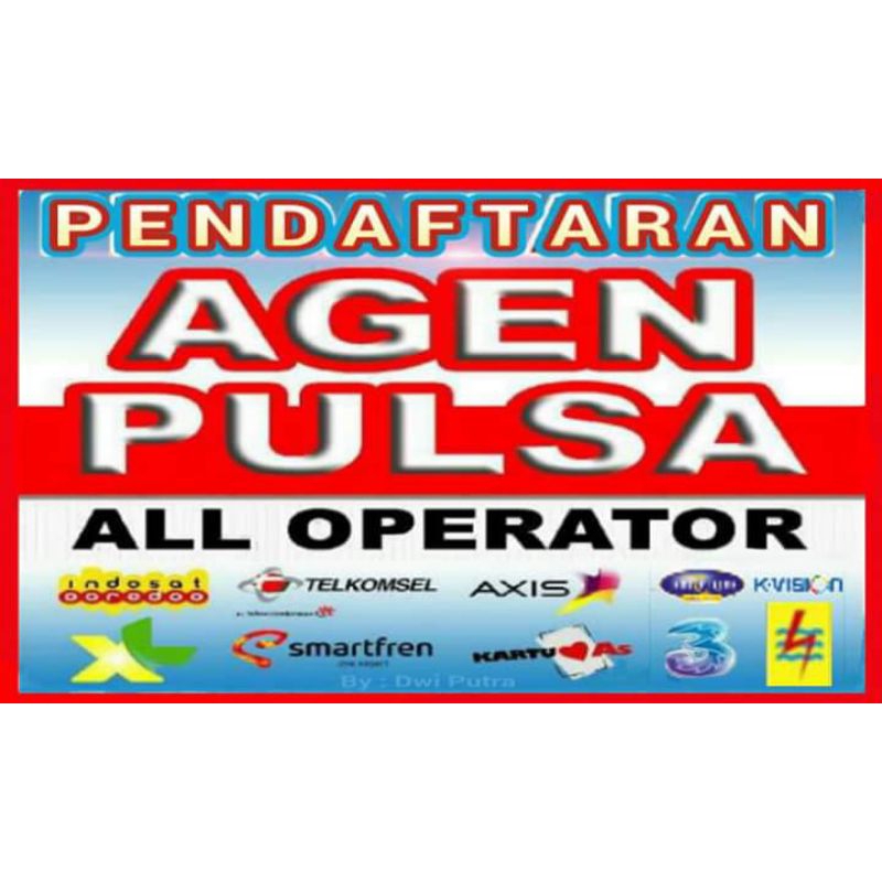 Pendaftaran Agen Pulsa PPOB E-Walet TOKEN vocer game dll. Terlengkap Murah