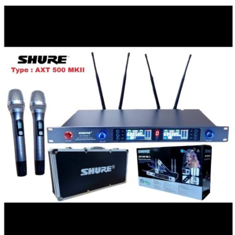 mic wireless Shure AXT500 AXT 500 Handheld multi channel microphone