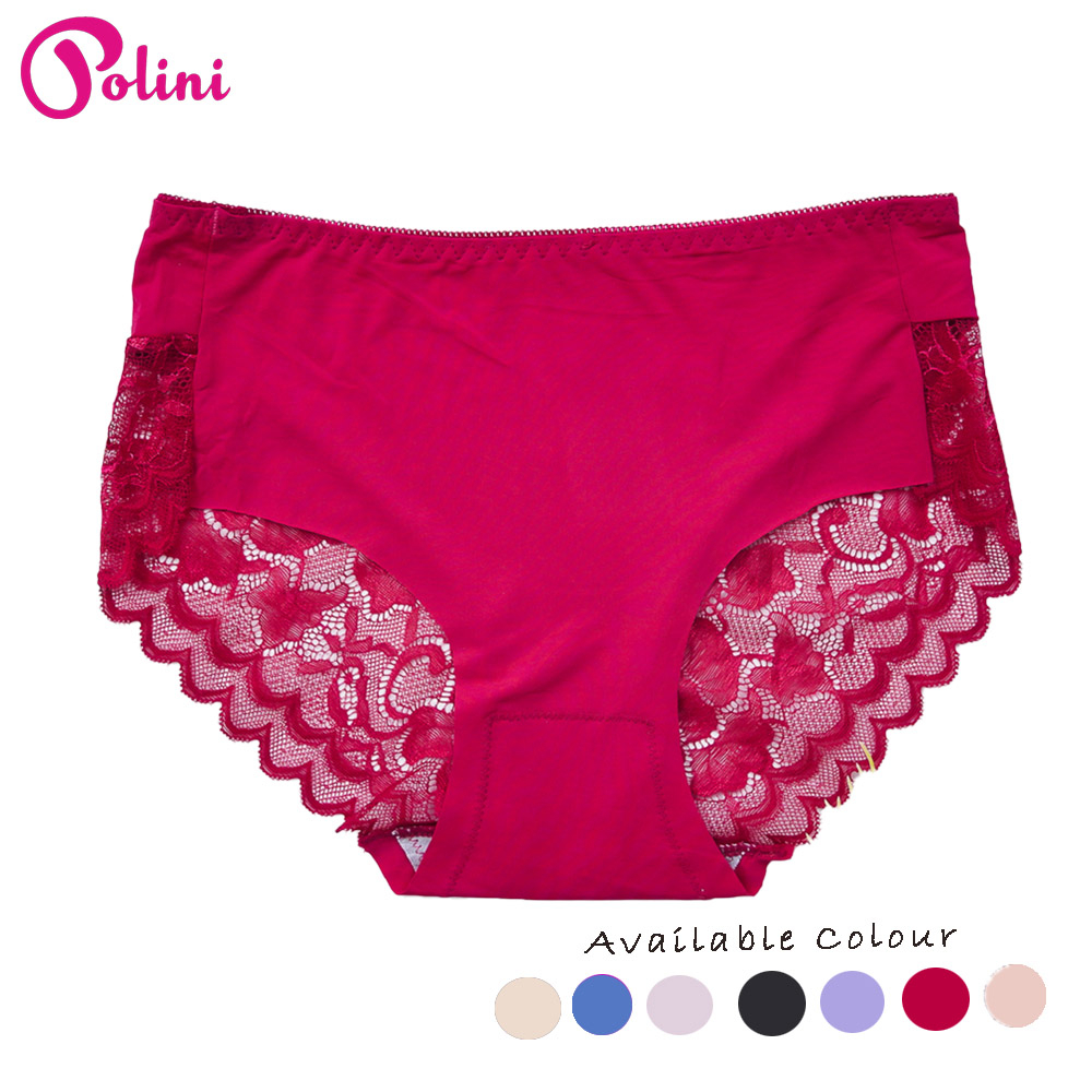 POLINI Celana Dalam Seamless Renda Anti Gatal YAOYIFEI