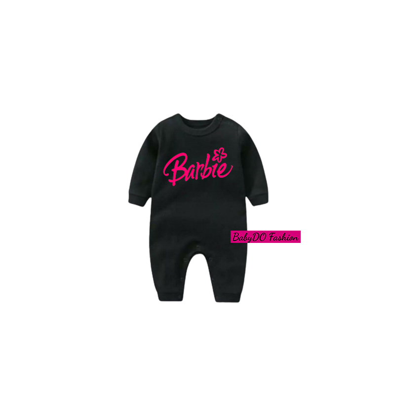BabyDo Romper Bayi Perempuan BARBIE BUNGA / Jumpsuit Bayi Fashion /Baju Jumper Bayi Barbie