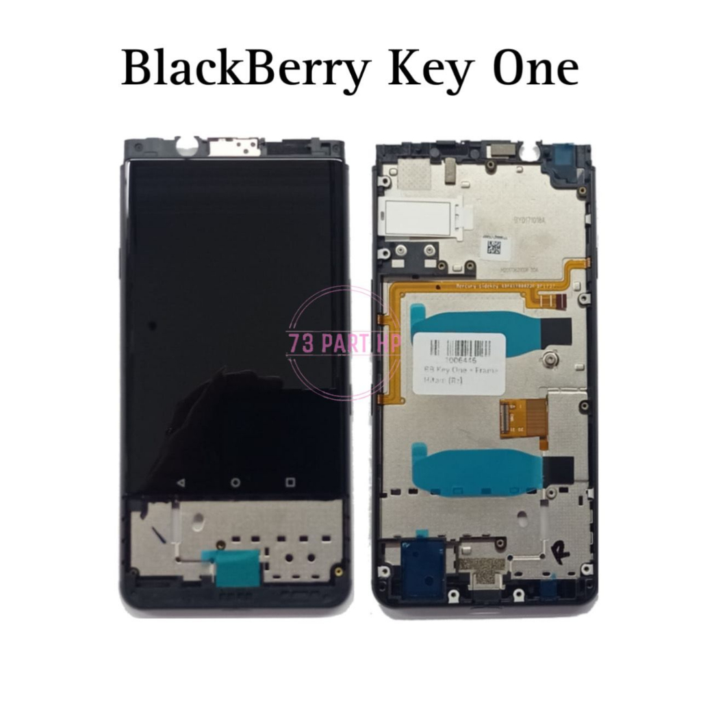 LCD Touchscreen Fullset + Frame BlackBerry Key One / BB KeyOne
